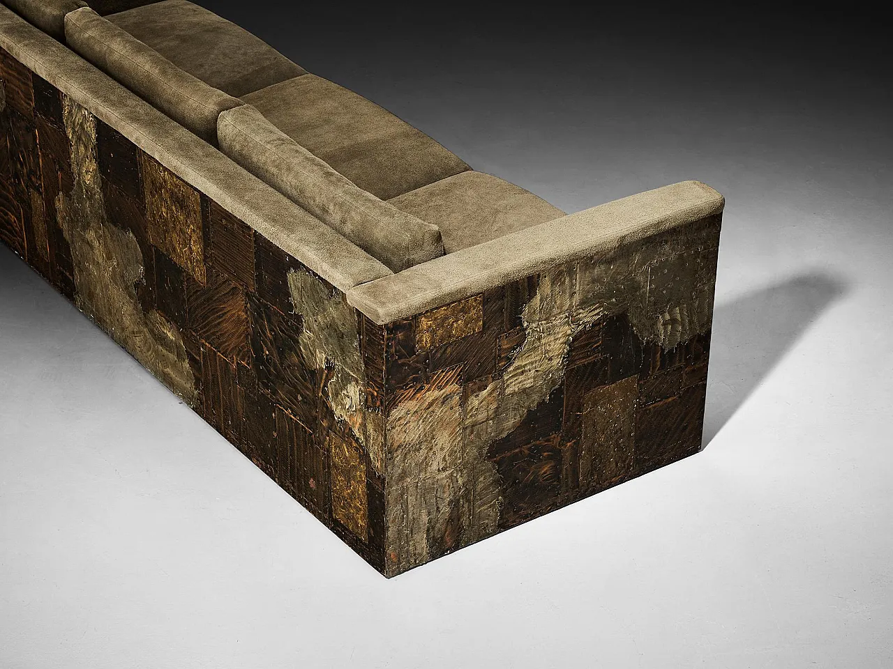 Patchwork sofa by Paul Evans for Paul Evans Studio, 1970s 10