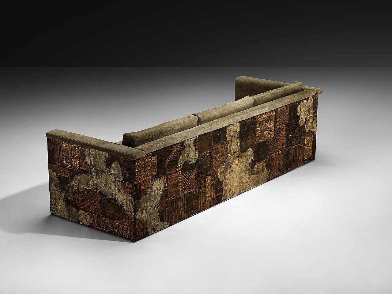 Patchwork sofa by Paul Evans for Paul Evans Studio, 1970s 11