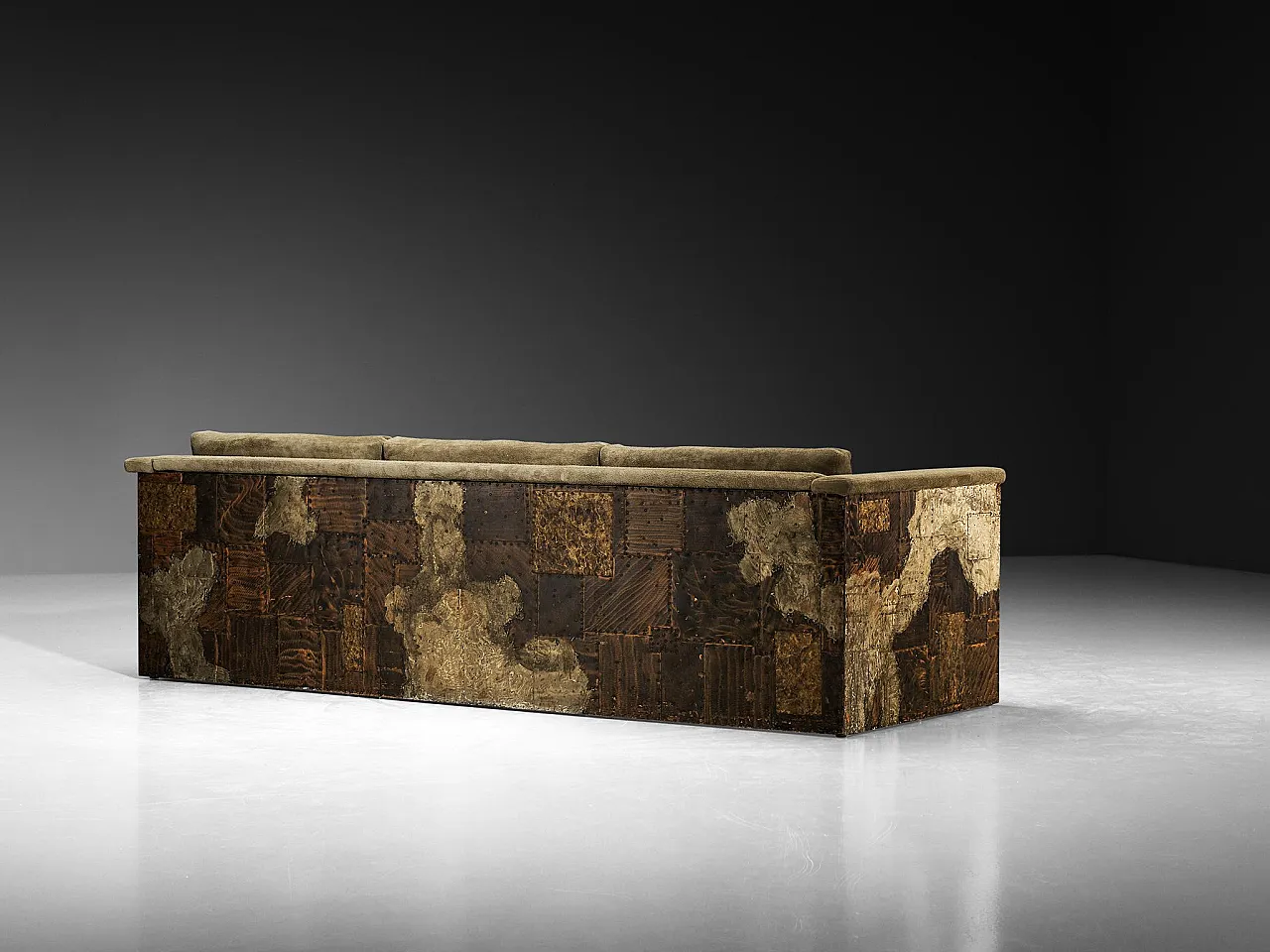 Patchwork sofa by Paul Evans for Paul Evans Studio, 1970s 12