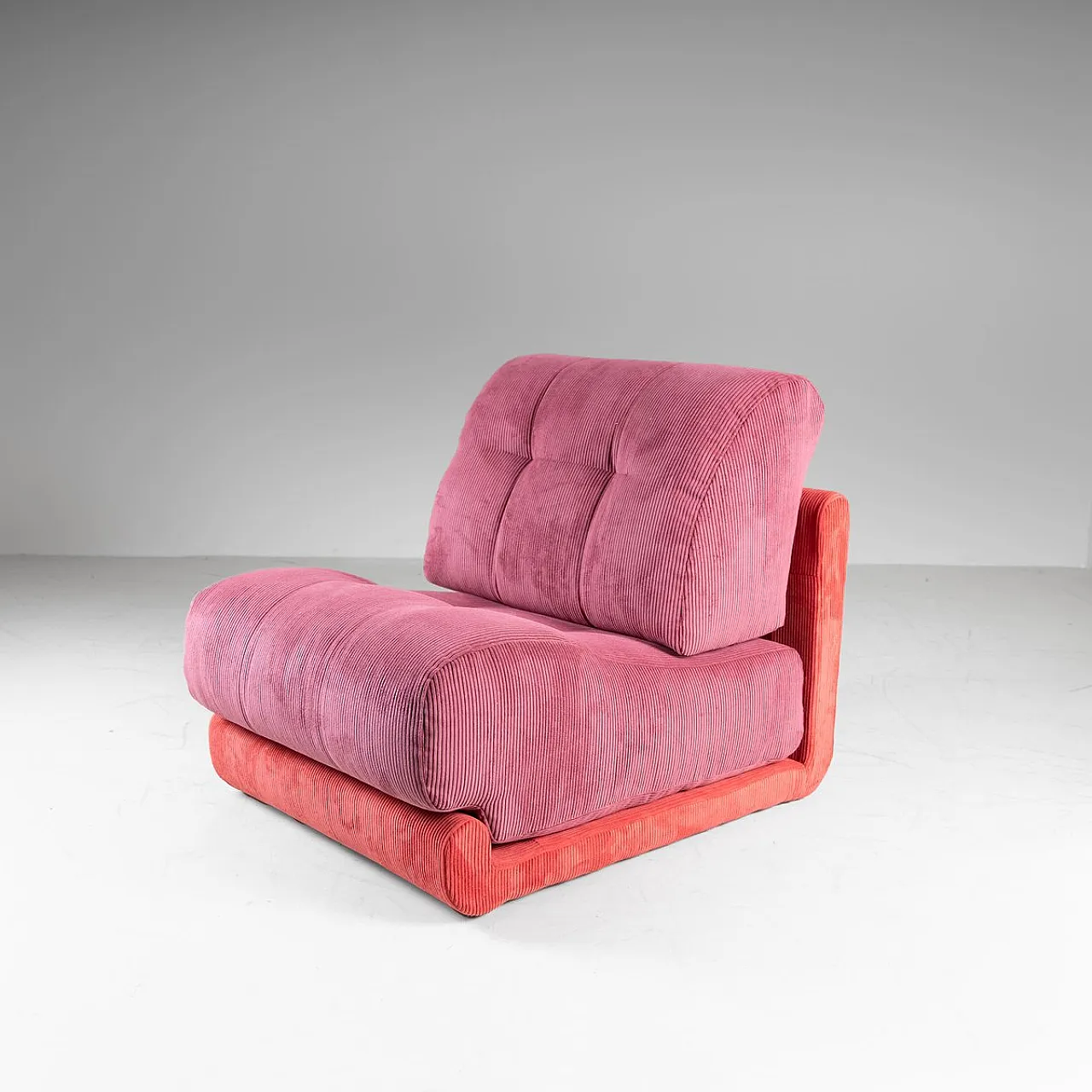 Pair of L2C Lounge Chairs by Guido Faleschini for Mariani, 1970s 10