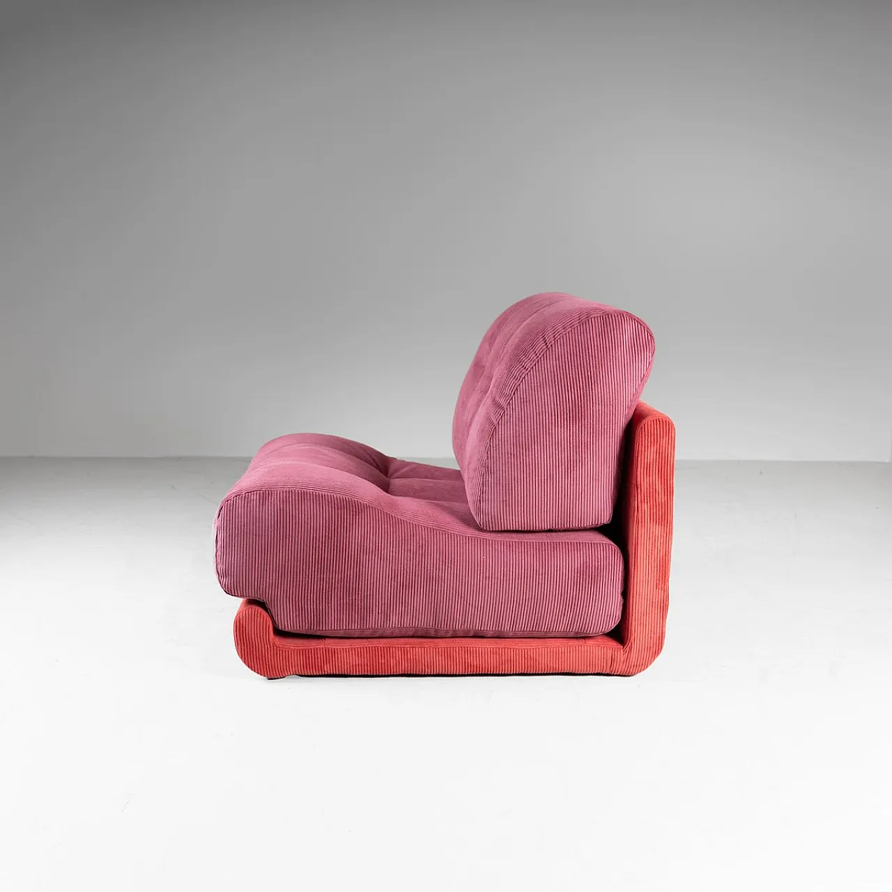 Pair of L2C Lounge Chairs by Guido Faleschini for Mariani, 1970s 12