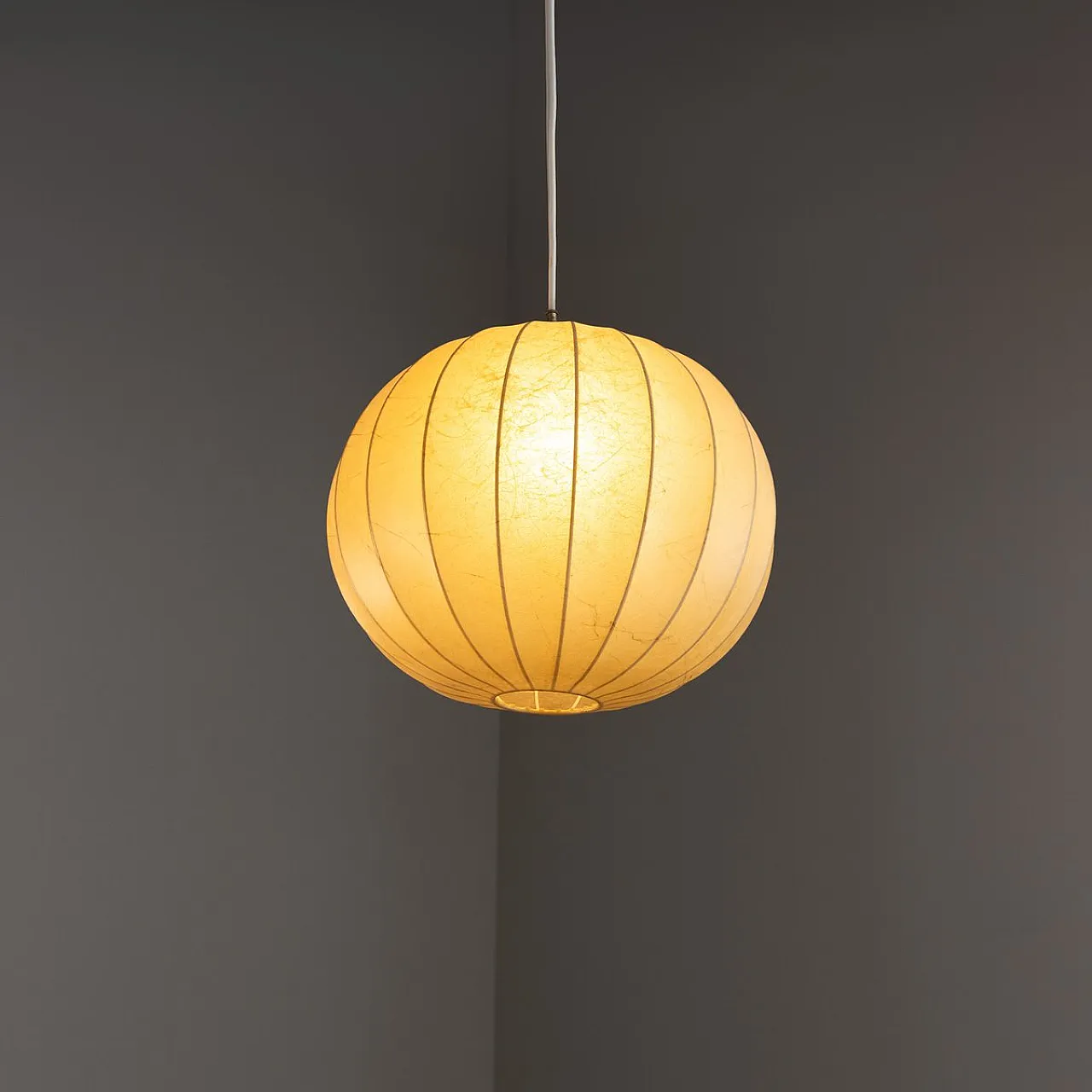 Cocoon Pendant Lamp, 1960s 1