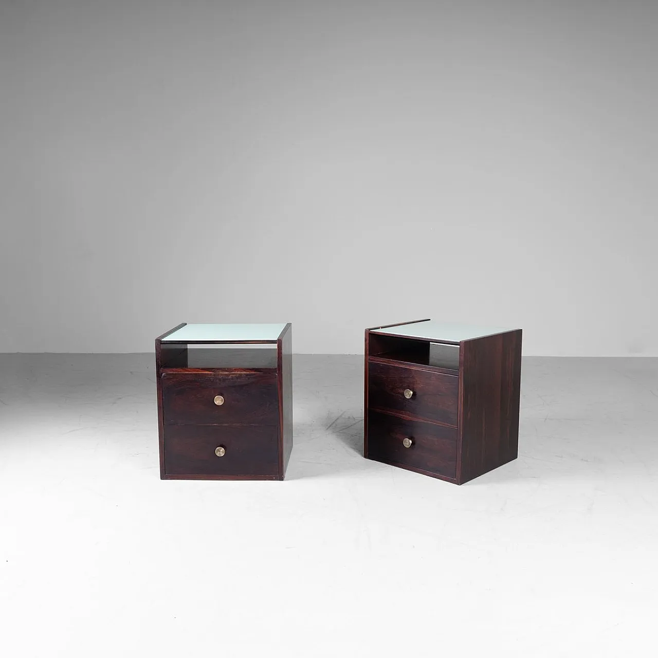 Coppia di comodini D154 di Carlo De Carli per Sormani, 1963 4