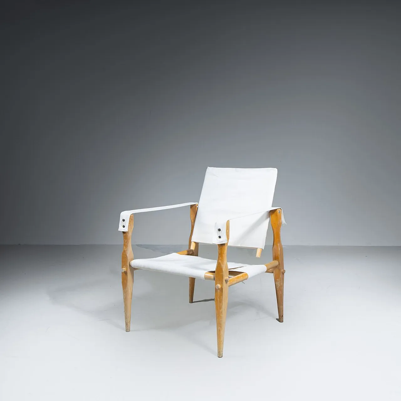Safari Kk47000 Armchair by Kaare Klint for Carl Hansen & Søn, Denmark, 1960s 1