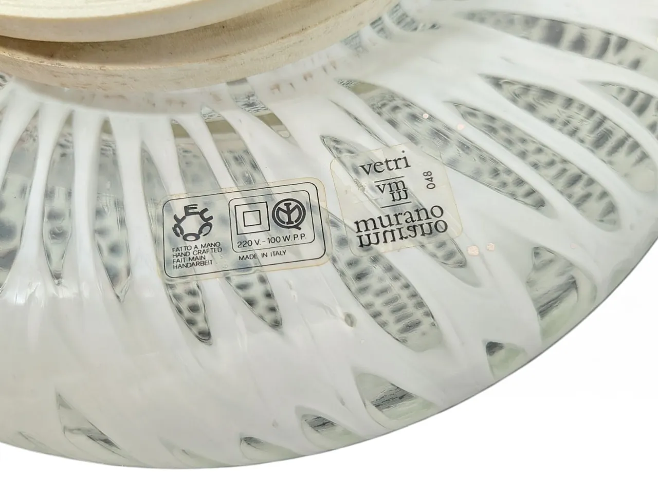 Plafoniera modello Dobrilla di Giusto Toso per Leucos, 1974 4