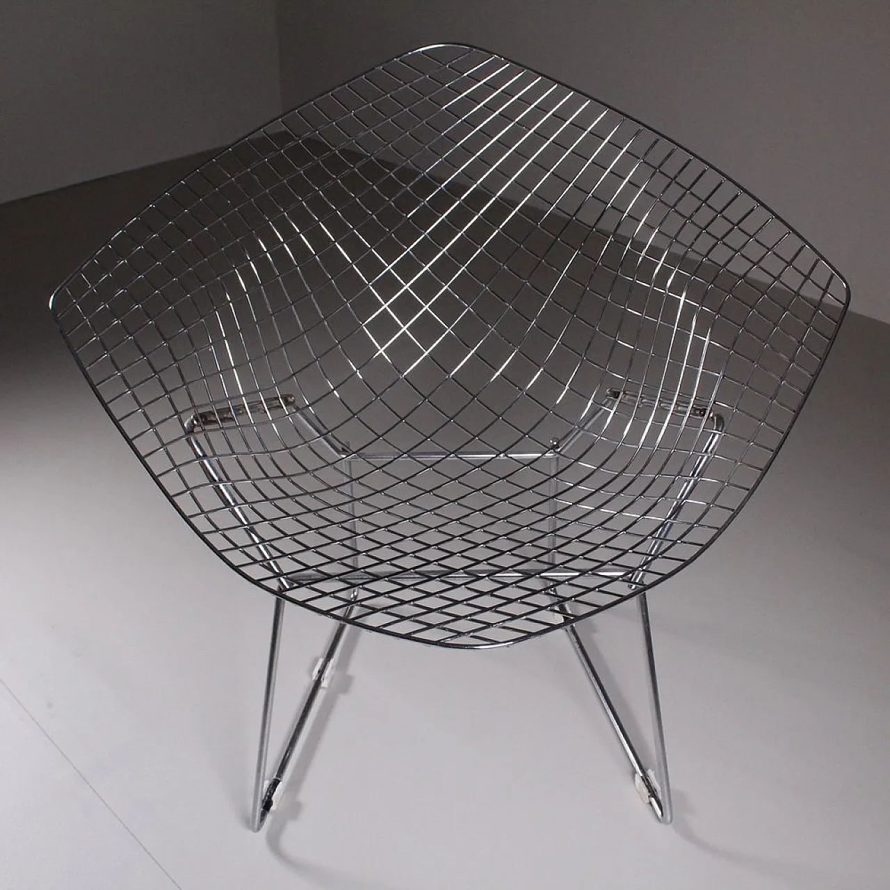 Sedia Diamond di Harry Bertoia per Knoll Inc. / Knoll International, anni '70 4