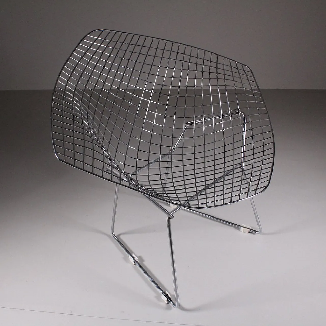 Sedia Diamond di Harry Bertoia per Knoll Inc. / Knoll International, anni '70 6