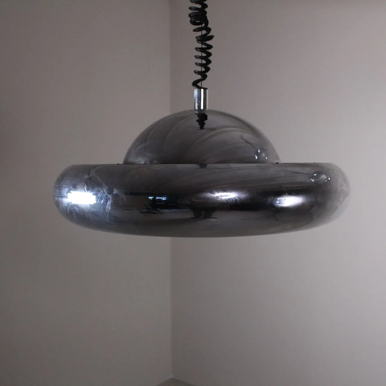 Pair of Loto Style Pendants by Afra & Tobia Scarpa for Flos, 1960 7