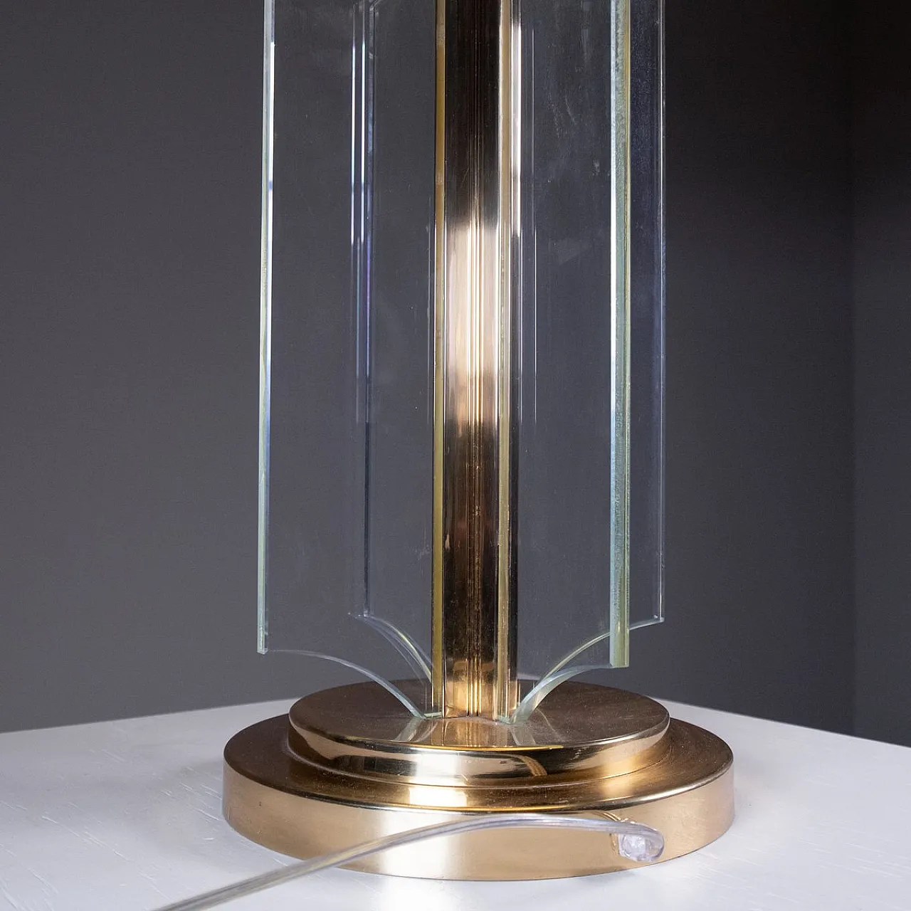 Abat Jour Table Lamp, 1970s 5