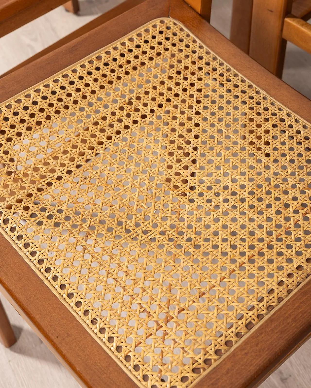 4 Chairs Arcadia by A. Caraceni for Tagliabue, 1970s 8