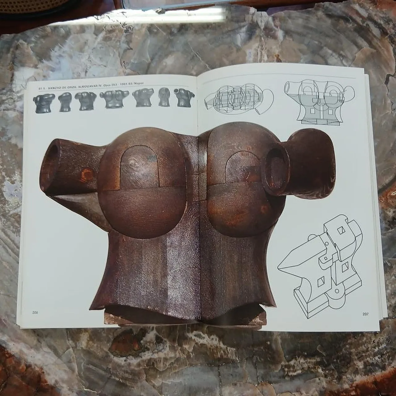 Monografia Antologica di M. Berrocal, anni '80 7