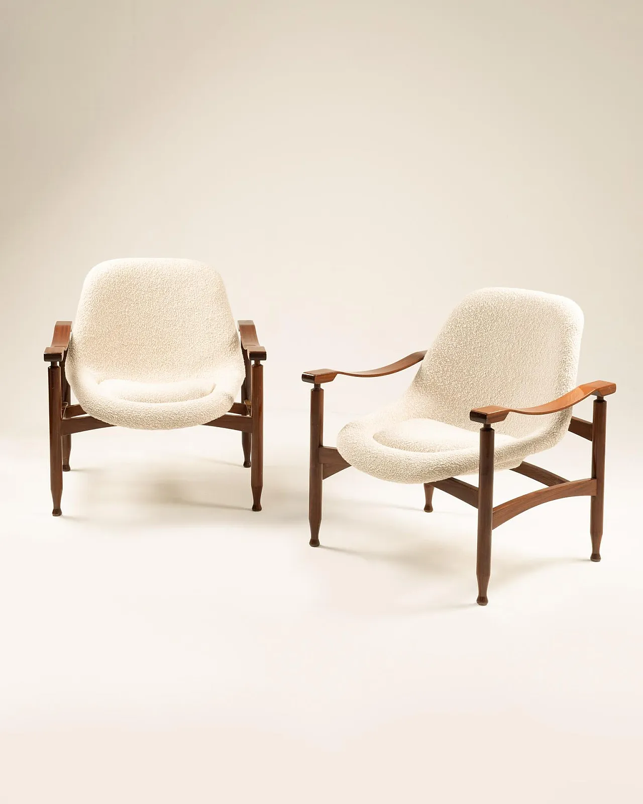 Tiki armchairs - Busnelli - Italy 60s 2