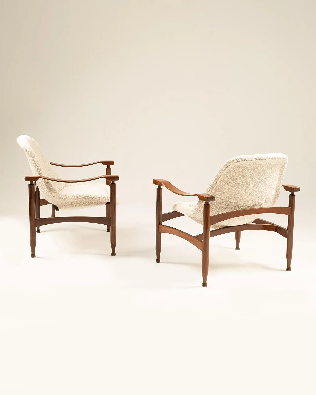 Tiki armchairs - Busnelli - Italy 60s 3