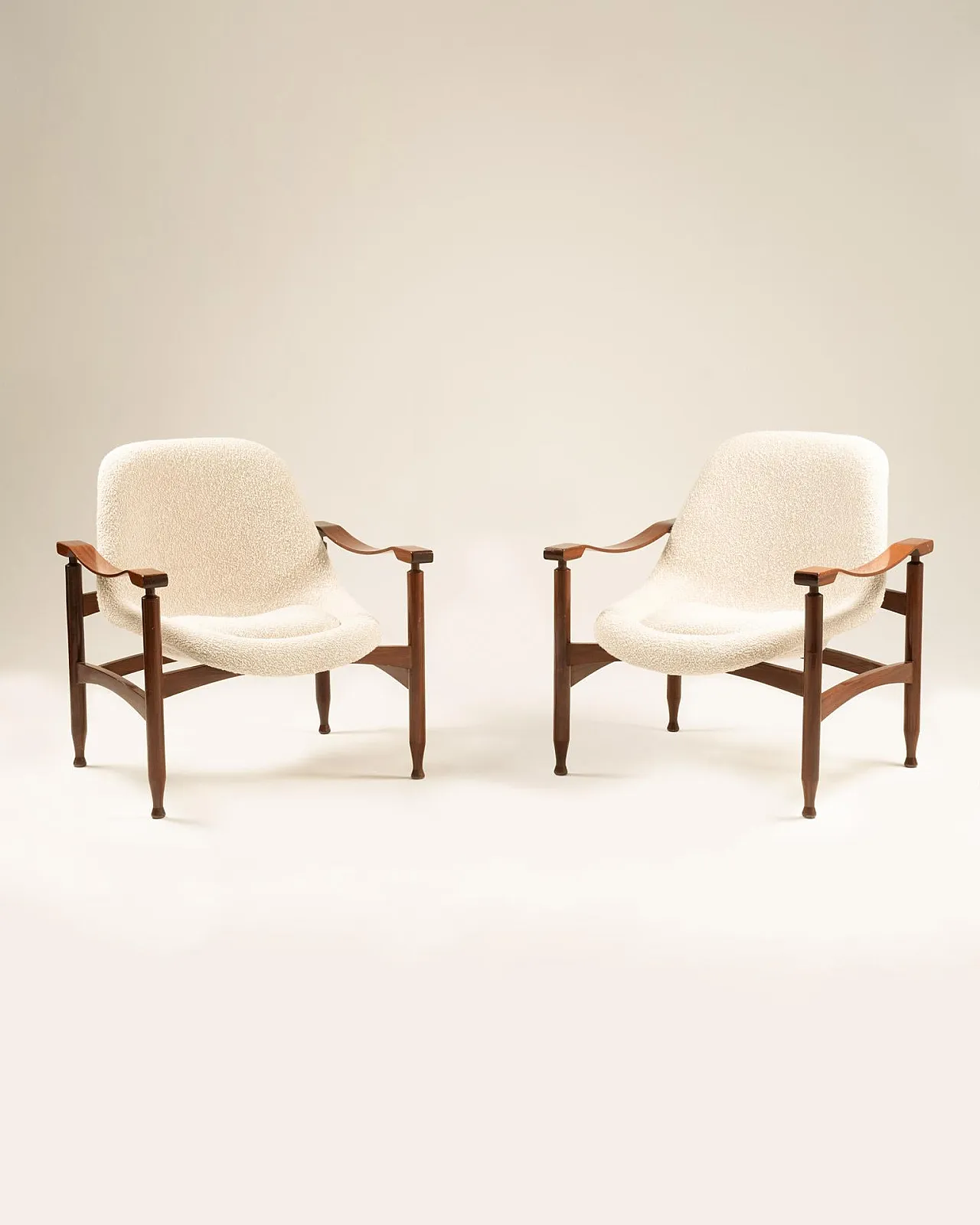 Tiki armchairs - Busnelli - Italy 60s 7