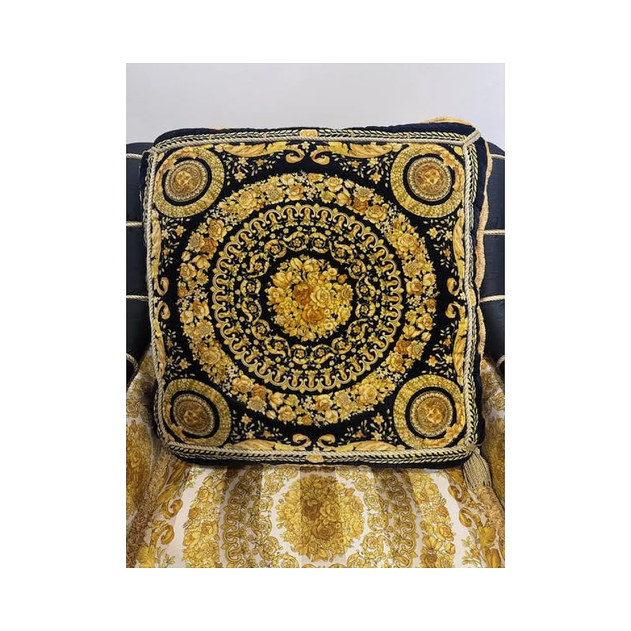 Coppia di poltrone da centro  Gianni Versace, anni '80 4