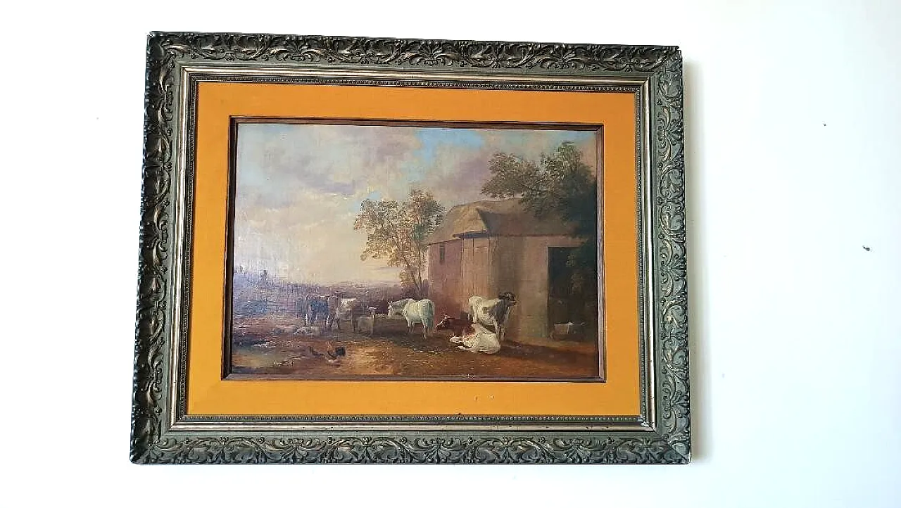 Olio su tela, Scuola inglese, '800 1