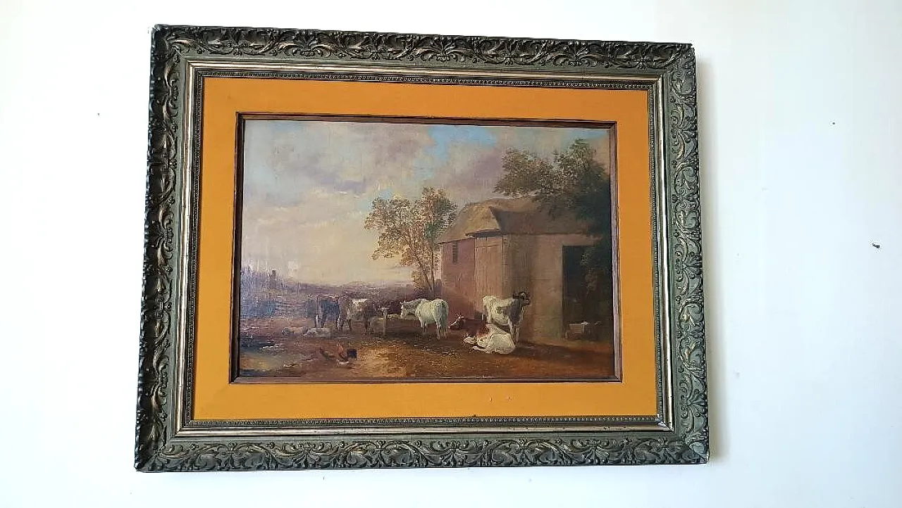 Olio su tela, Scuola inglese, '800 3