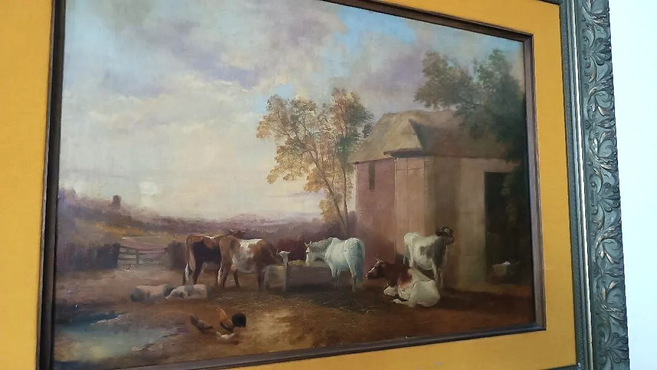 Olio su tela, Scuola inglese, '800 4