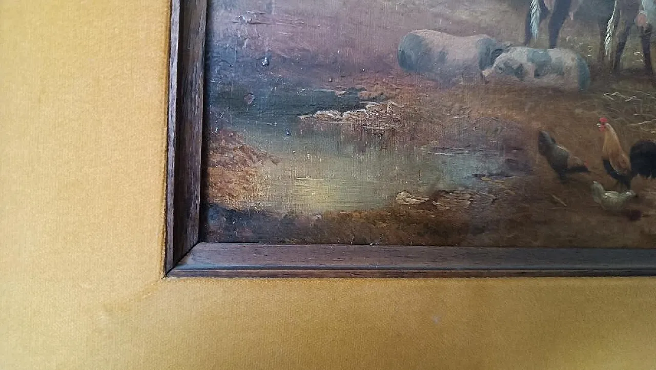 Olio su tela, Scuola inglese, '800 9