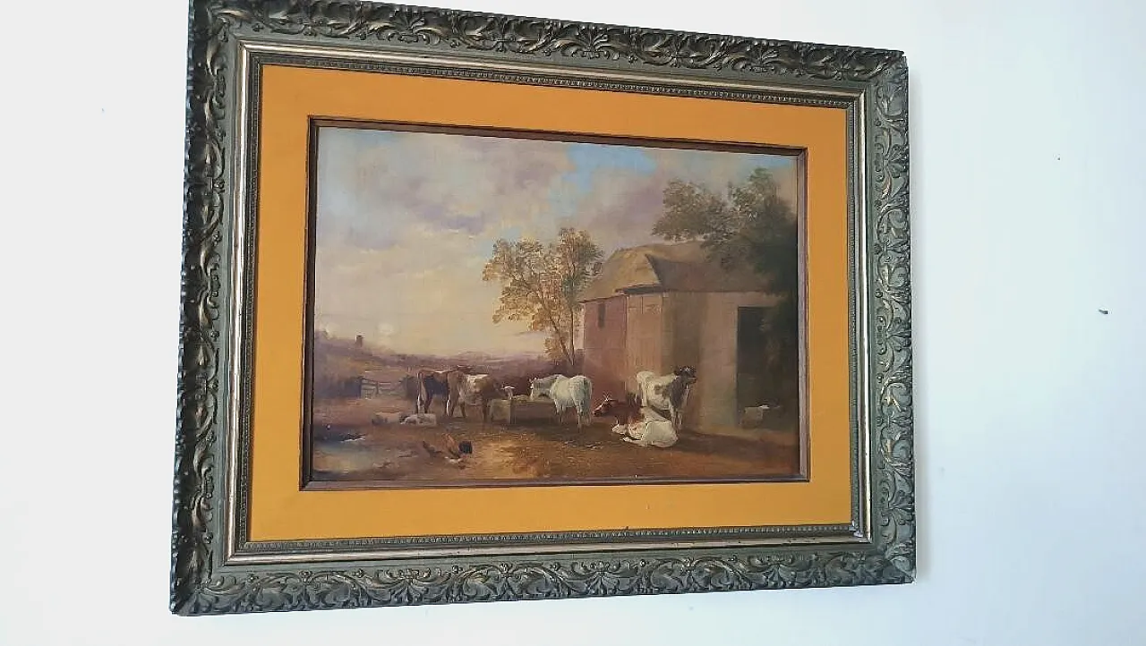 Olio su tela, Scuola inglese, '800 12