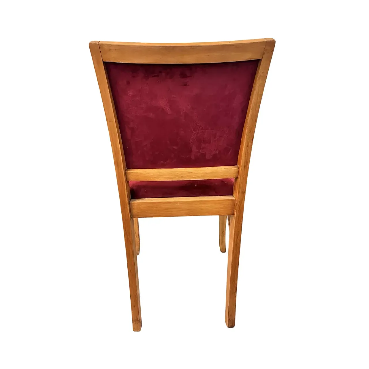 Upholstered wooden chair, 1950s 3