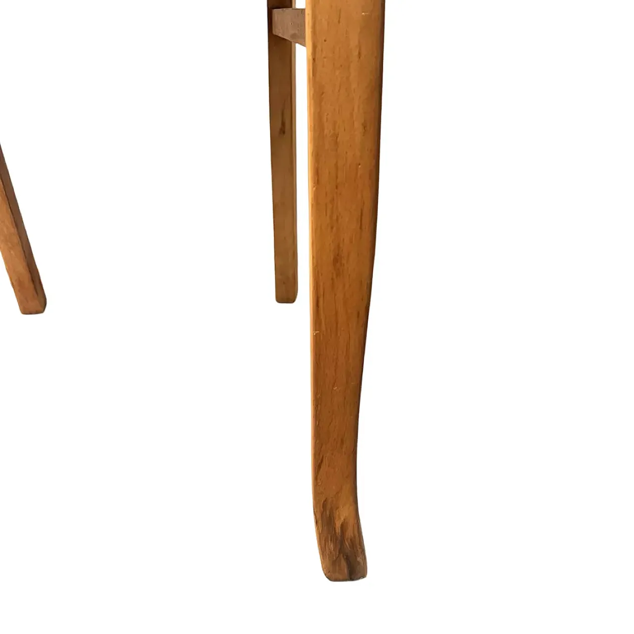 Upholstered wooden chair, 1950s 7