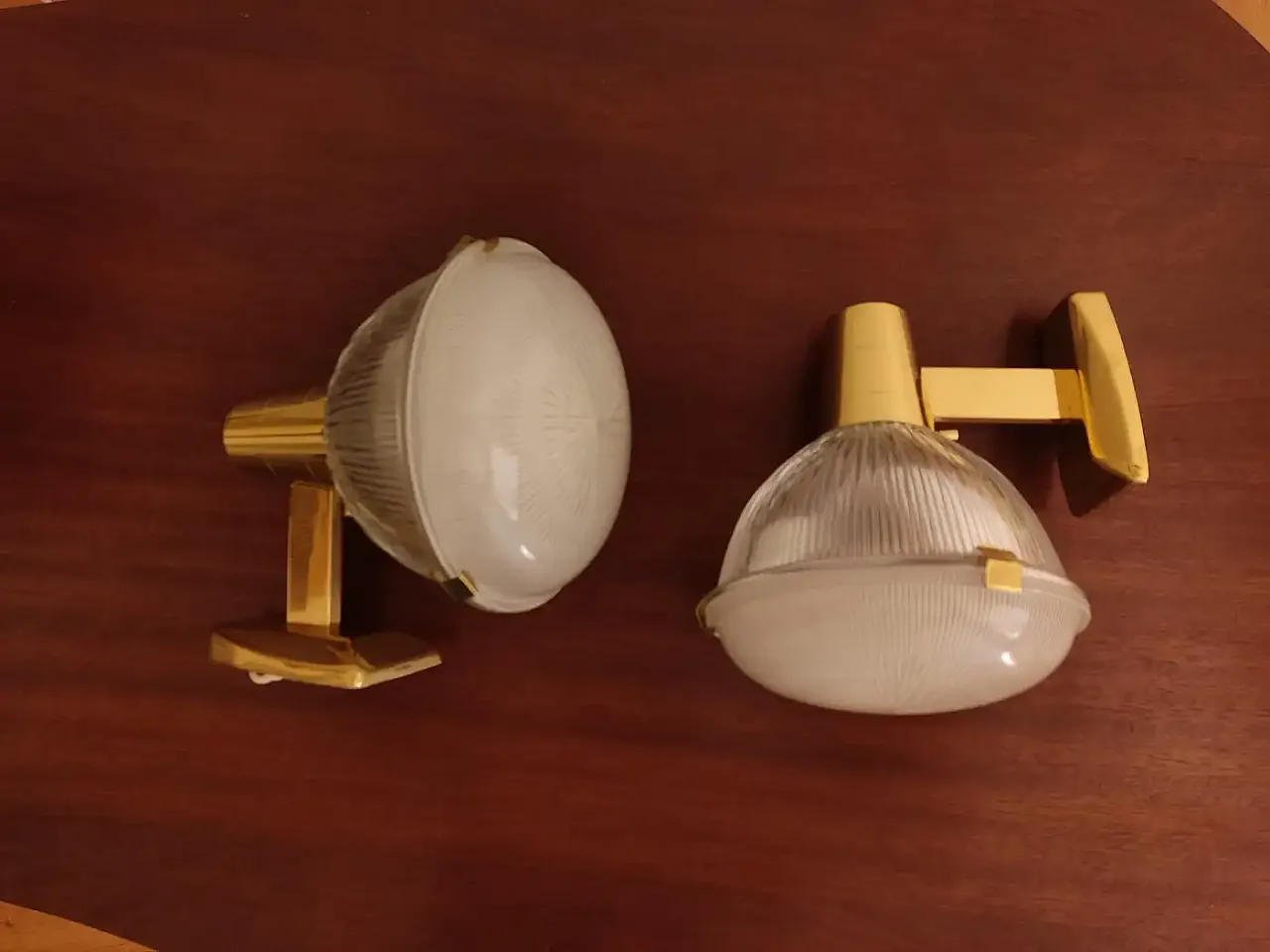 Pair of wall sconces by Stilnovo, 1950s 4