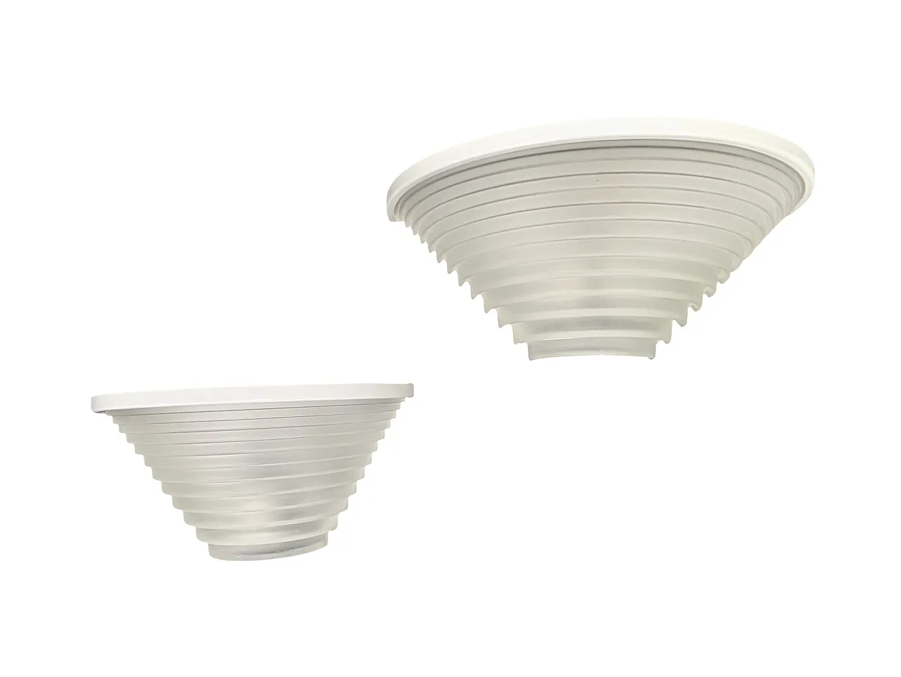 Couple of Applique Egisto by Angelo Mangiarotti for Artemide, 80s 5