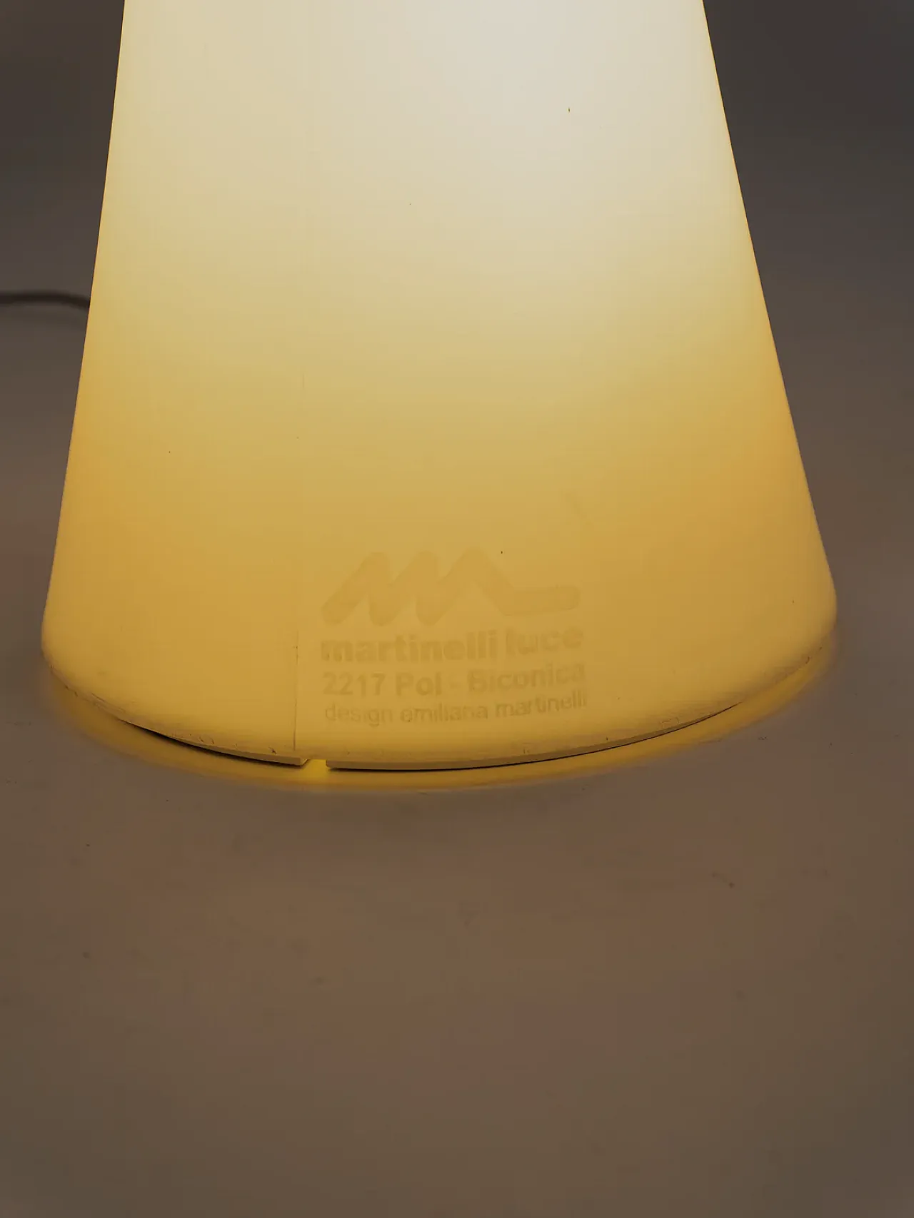 Biconica floor lamp by Emiliana Martinelli for Martinelli Luce, 1980s 5