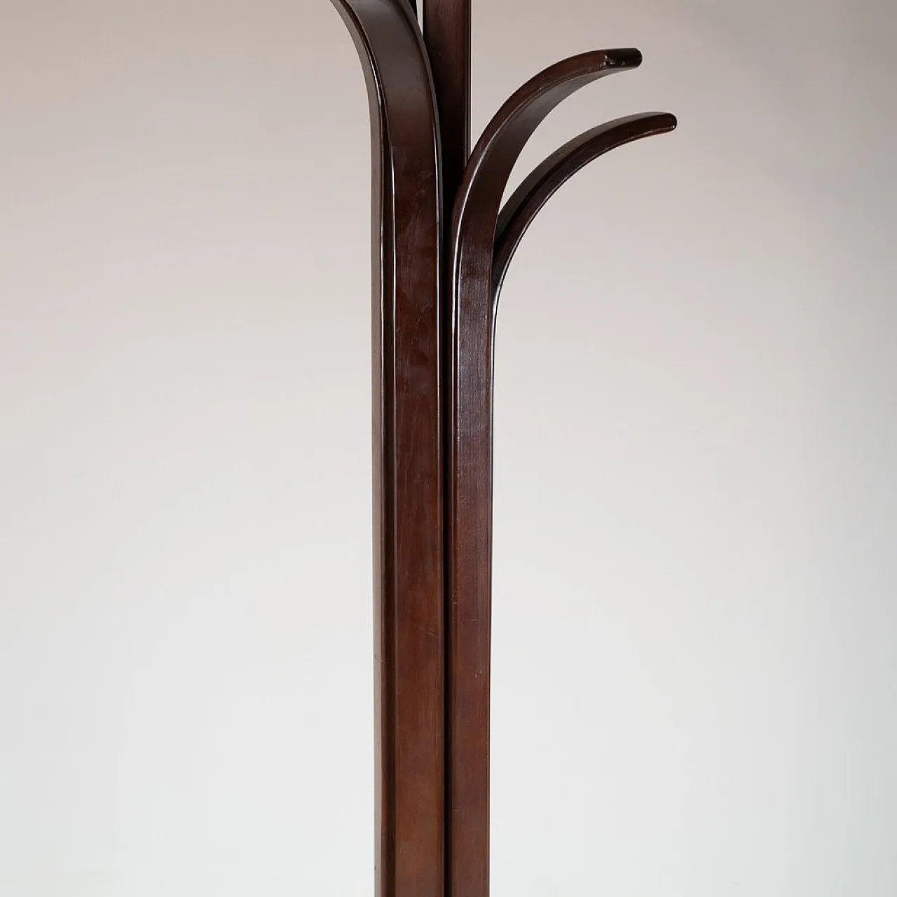 Mid-Centruy Wood and Marble Coat Hanger 5
