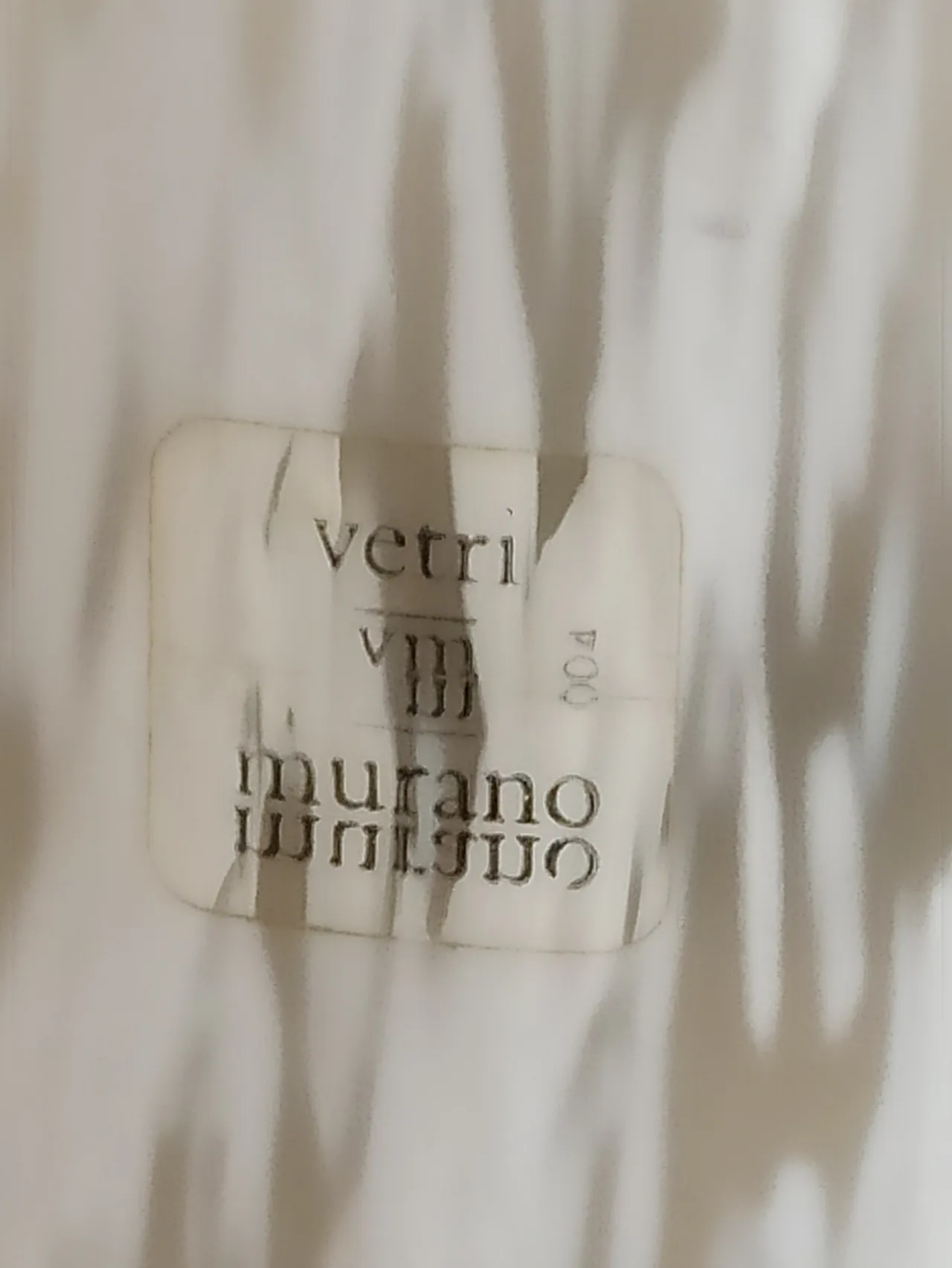 Lampadario A Tromba Murano Anni '70 11