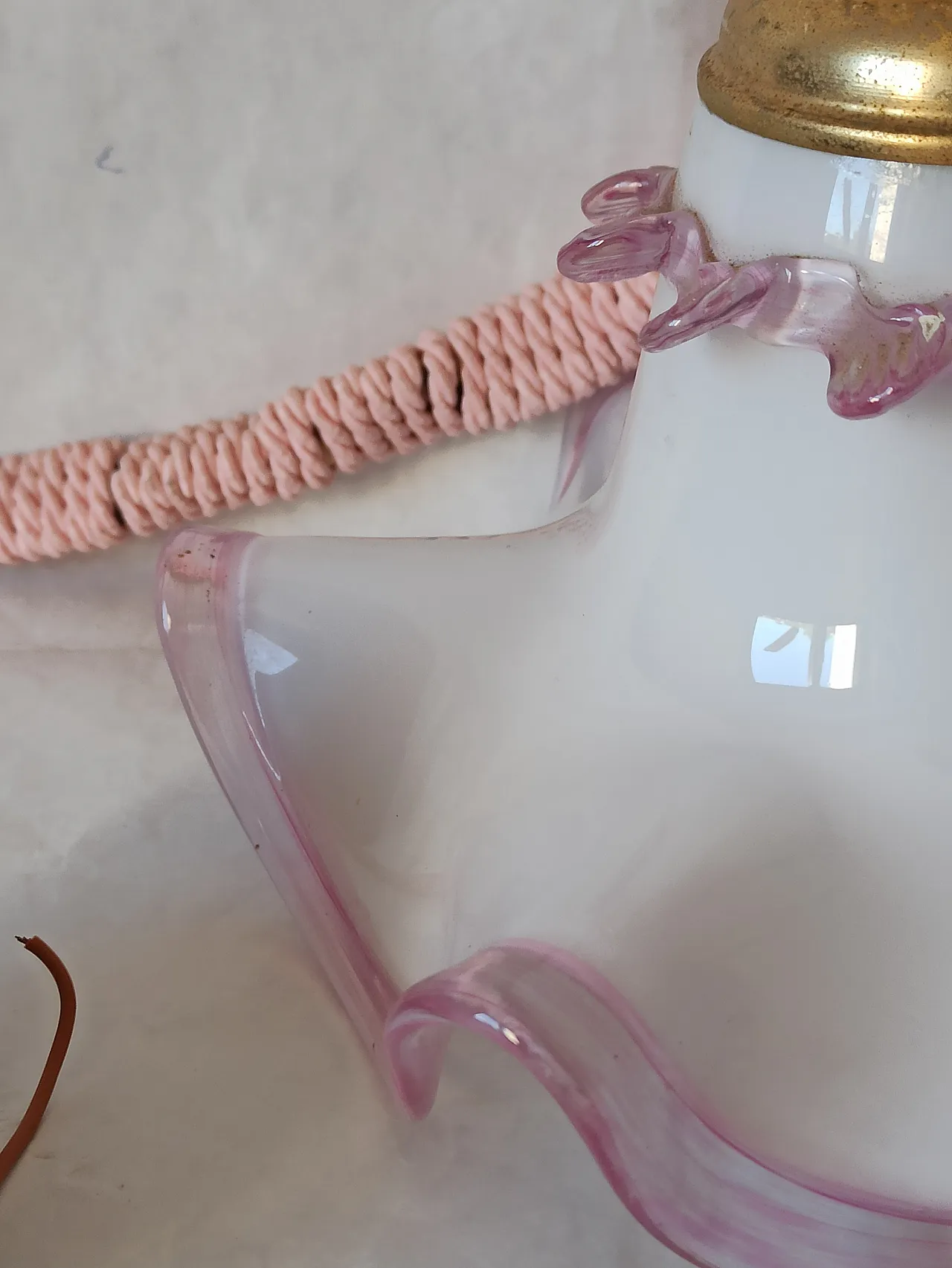 Lampadario Murano A Fiore Anni '60 8