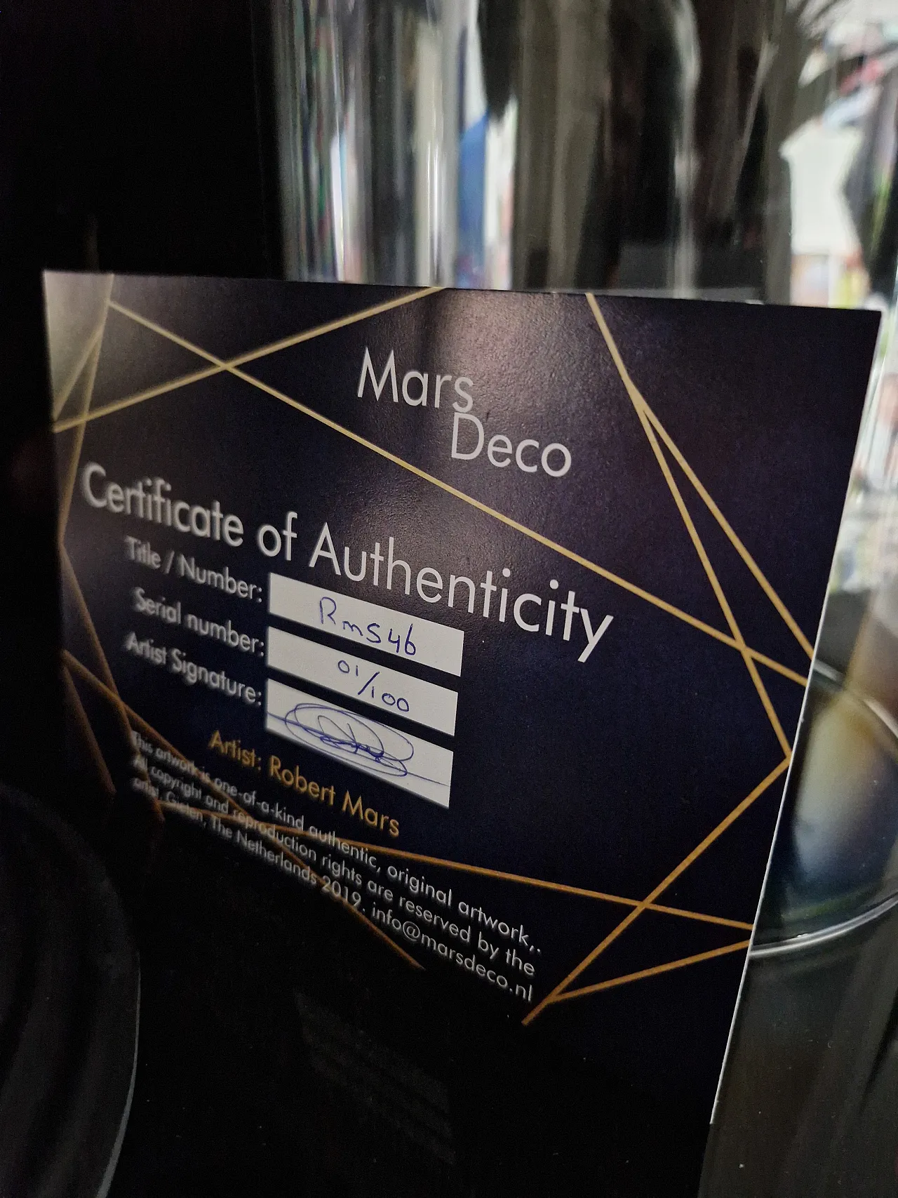 Real papilio butterfly gilded in 23kt gold under glass dome 8