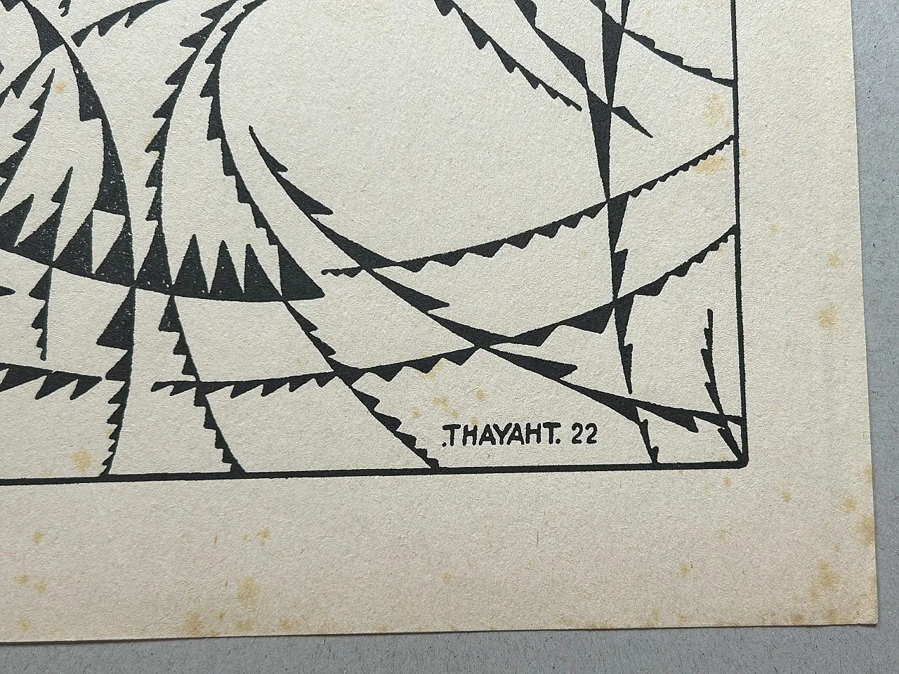 Xilografia Thayaht by Ernesto Michahelles, '900 6