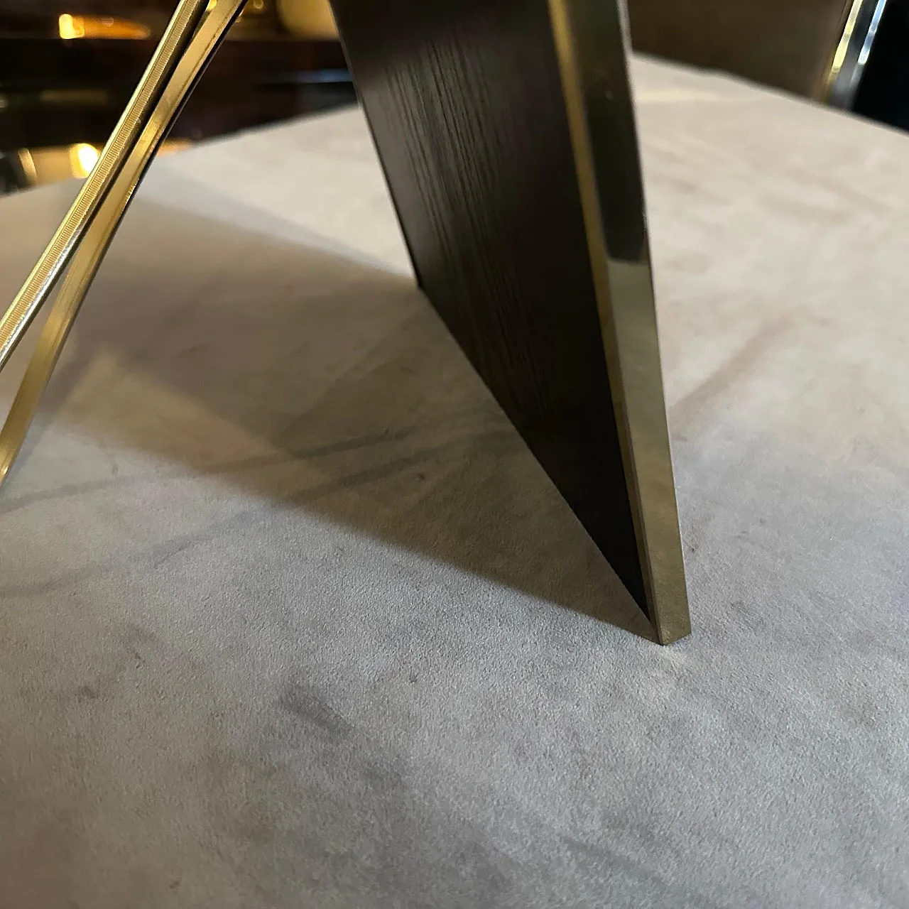 Brass and lucite frame, 1970s 9