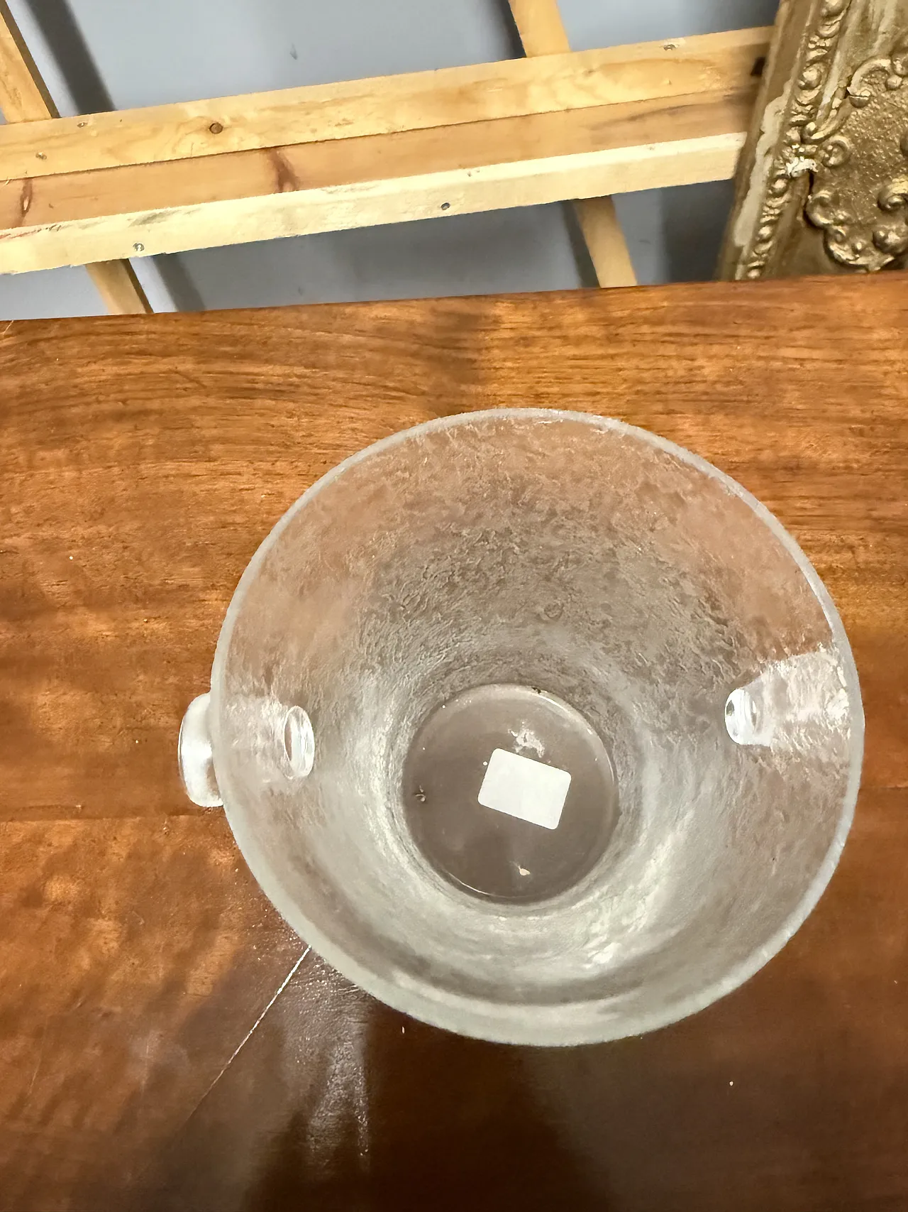 Coppia di vasi in cristallo porta ghiaccio, anni '70 3