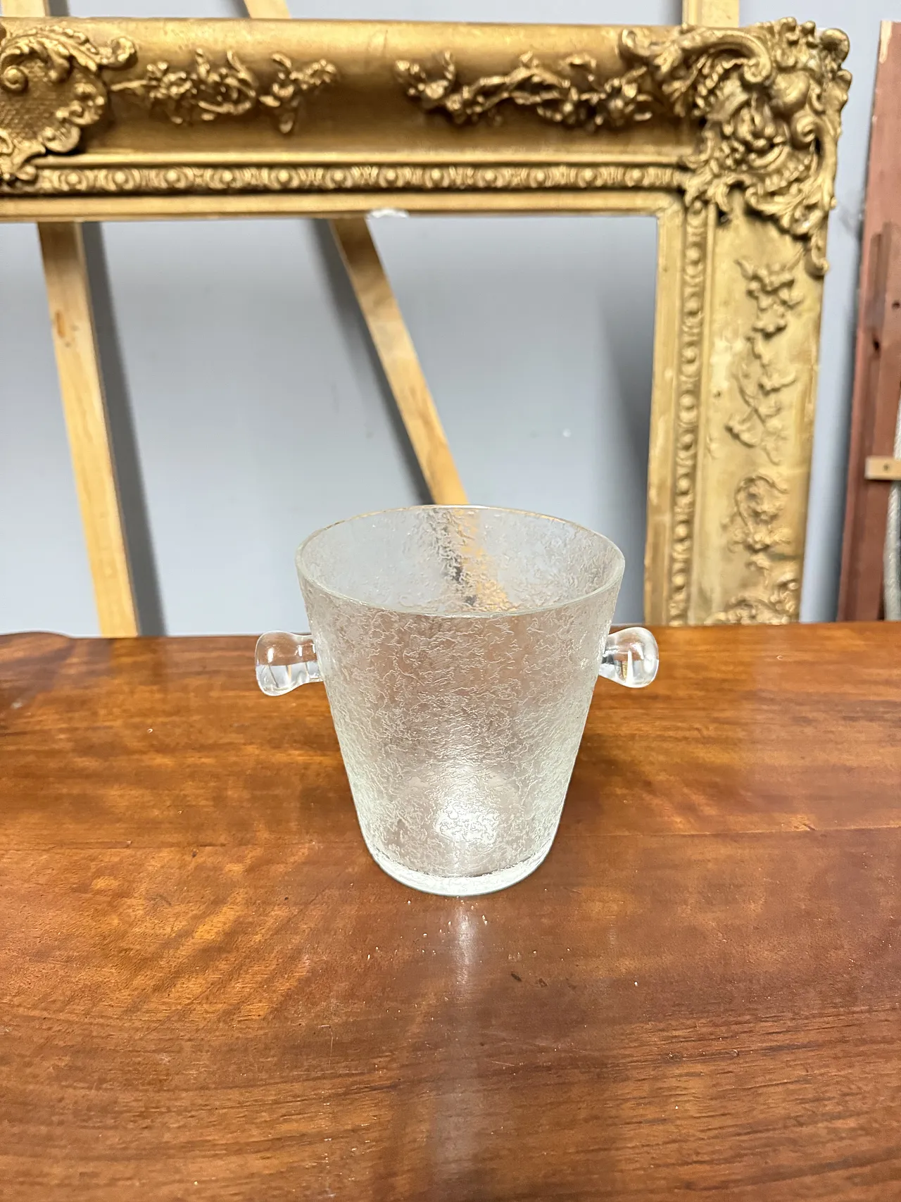 Coppia di vasi in cristallo porta ghiaccio, anni '70 6