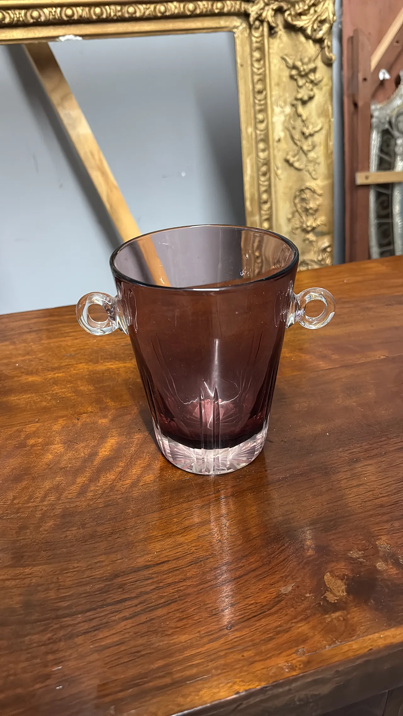 Coppia di vasi in cristallo porta ghiaccio, anni '70 8