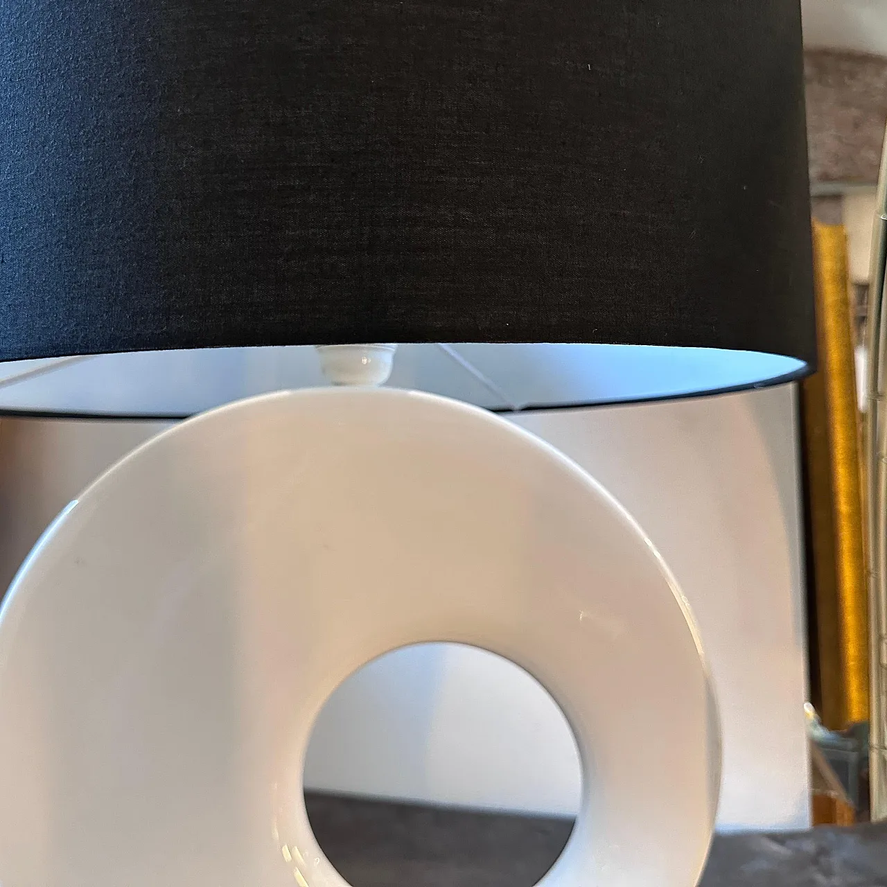 Lampada da tavolo in porcellana bianca di Rosenthal, anni '90 4