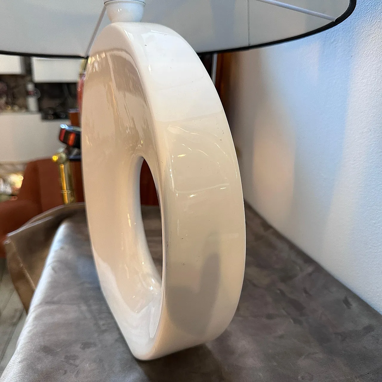 Lampada da tavolo in porcellana bianca di Rosenthal, anni '90 7