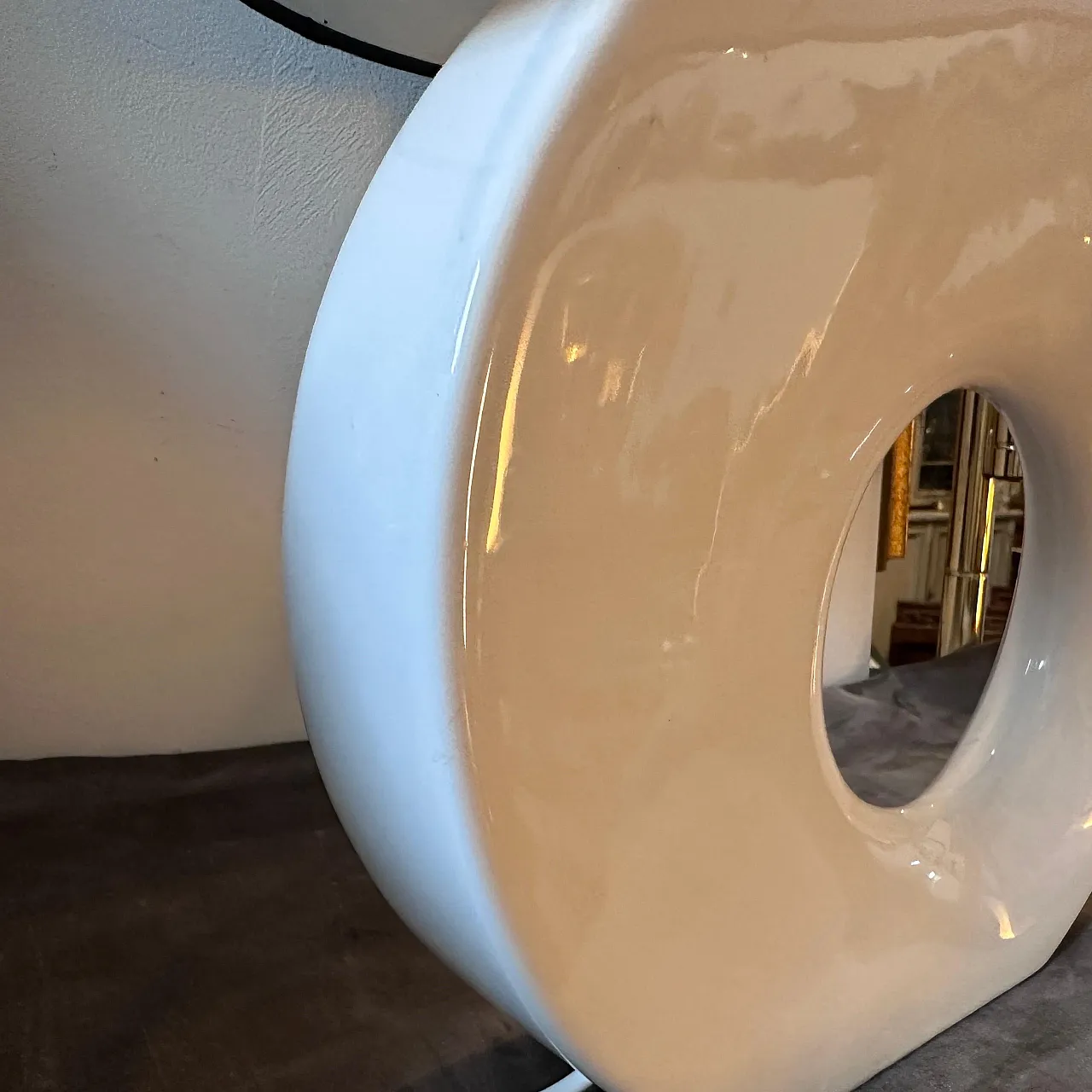 Lampada da tavolo in porcellana bianca di Rosenthal, anni '90 9