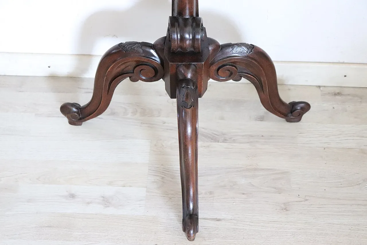 Small console in walnut, early 1900s 4