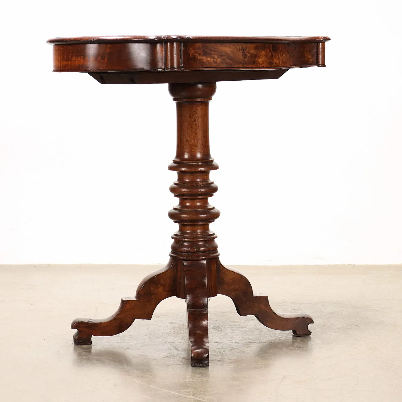 Tavolino Luigi Filippo in noce, '800 8