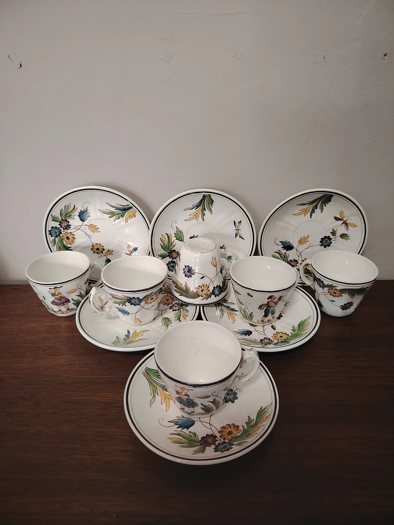 Servizio da caffè da 6 di Gio Ponti per San Cristoforo, anni '30 1