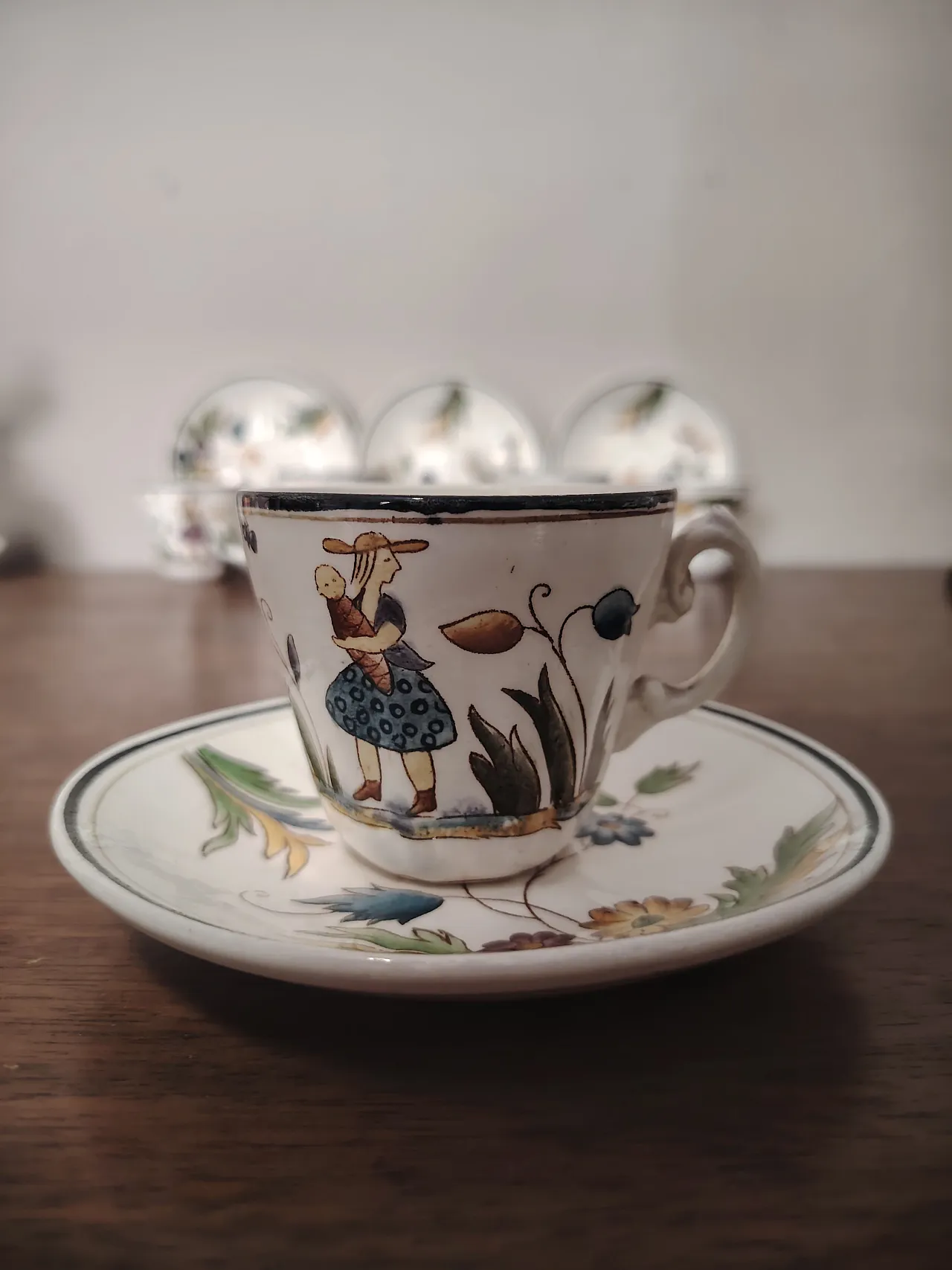 Servizio da caffè da 6 di Gio Ponti per San Cristoforo, anni '30 2