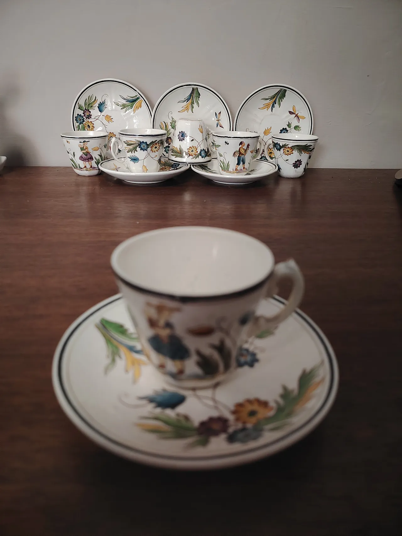 Servizio da caffè da 6 di Gio Ponti per San Cristoforo, anni '30 3