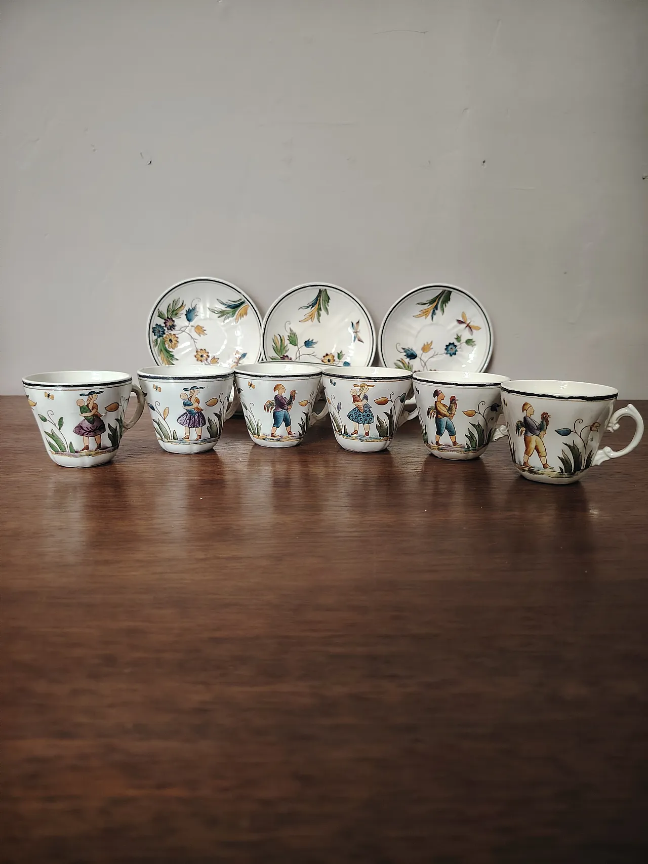 Servizio da caffè da 6 di Gio Ponti per San Cristoforo, anni '30 8