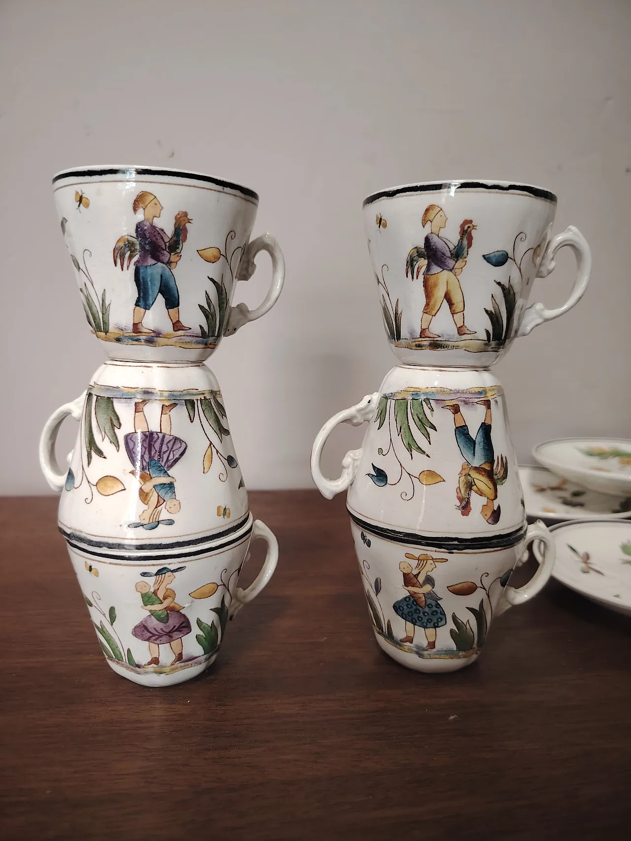 Servizio da caffè da 6 di Gio Ponti per San Cristoforo, anni '30 10