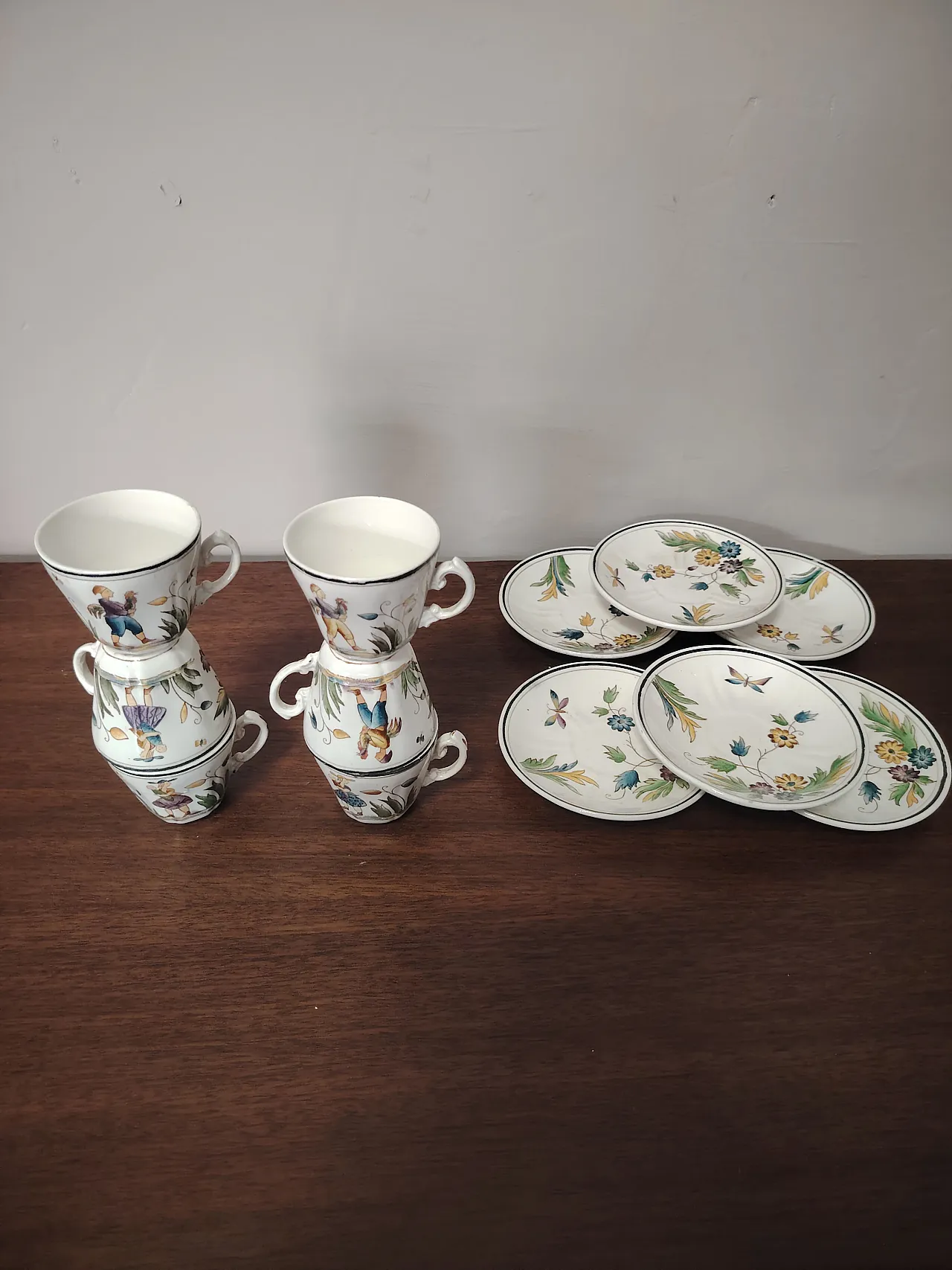 Servizio da caffè da 6 di Gio Ponti per San Cristoforo, anni '30 12