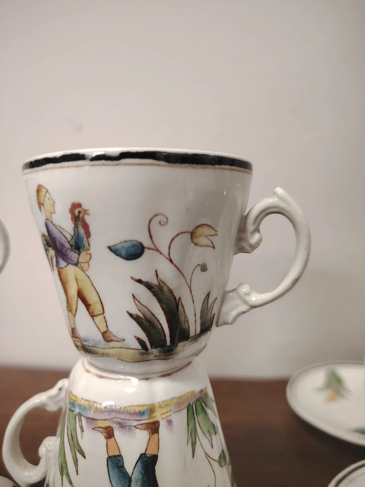 Servizio da caffè da 6 di Gio Ponti per San Cristoforo, anni '30 13